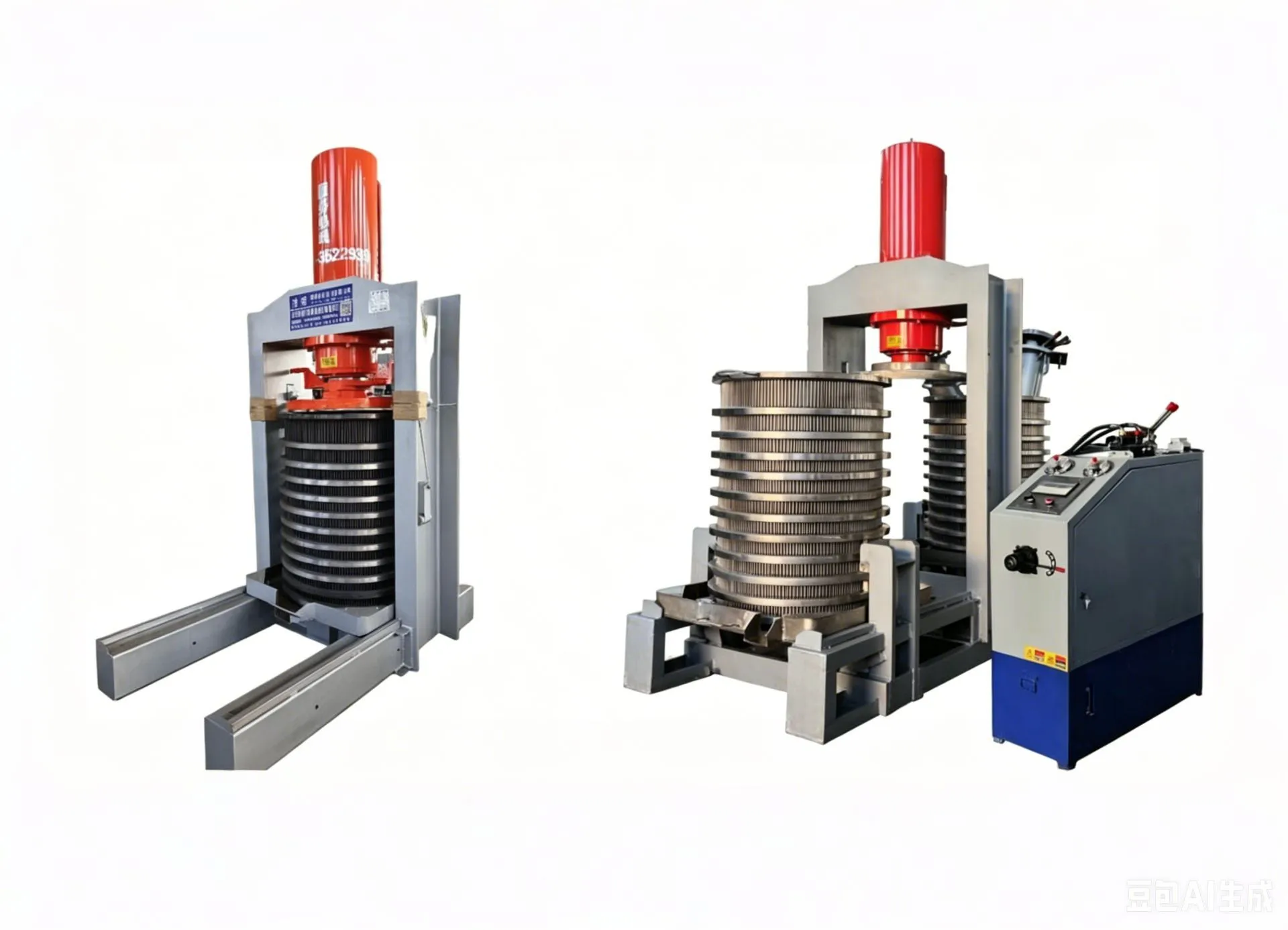 Large Barrel Top-Cake Oil Press Machine