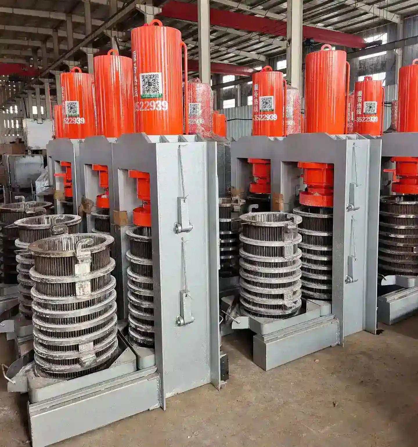 Tea Seed / Camellia Oil Press Machine - Four-Step Hot Press