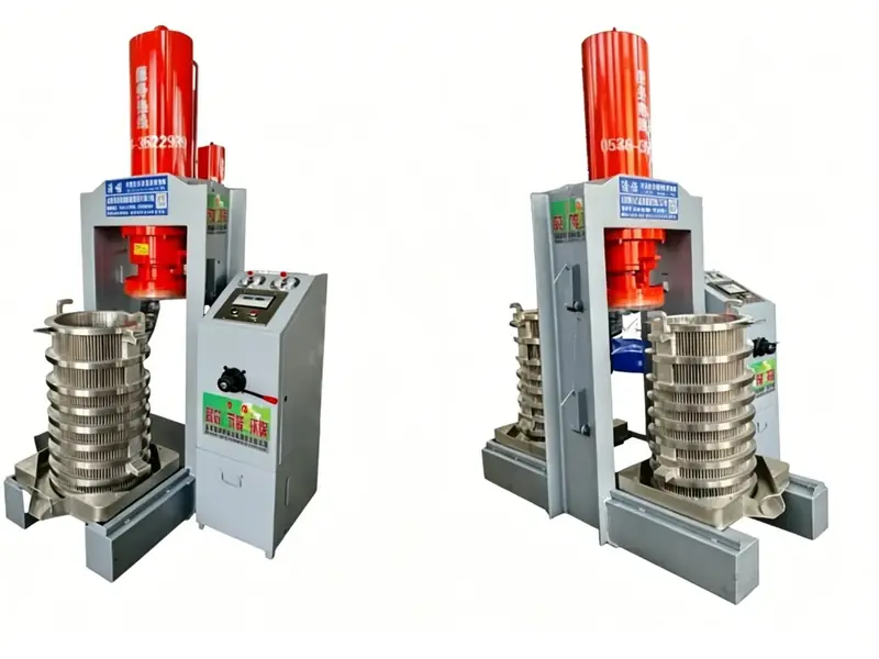 Standard hydraulic oil press machine for comparing oil yield